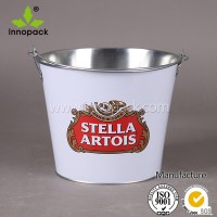 5qt/10qt/15qt Metal Ice Bucket Beer Bucket for Food Drinking Package